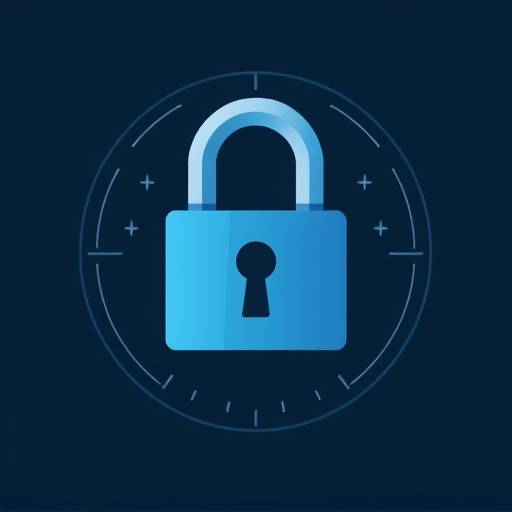A stylized lock and key graphic, emphasizing the importance of data security and privacy.